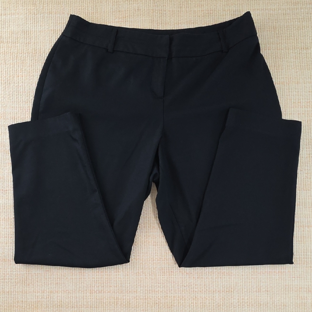 Lane Bryant Women’s Black Dress Pants Straight Leg Stretch Size 16 Career Work